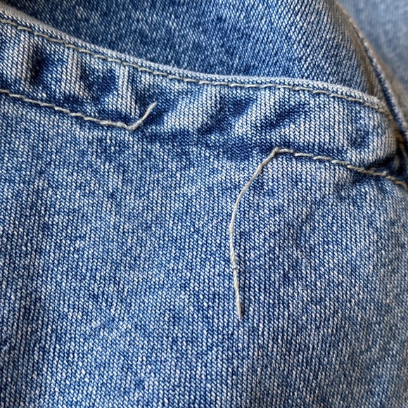 SILVER TAB Vintage 90s light blue Levi’s Carpenter Jeans 36X34 - Picture 16 of 16